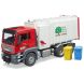 Машинка Bruder мусоровоз Man Tgs с боковой загрузкой белый 03761