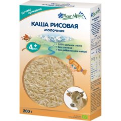 Молочна каша Fleur Alpine Organic рисова 200 г 4006303632159