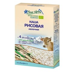 Молочная каша Fleur Alpine Organic рисовая 200 г 4006303632159