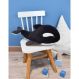 Мягкая игрушка DouDou Косатка Коллекция Морские сокровища, 80 см HO3078