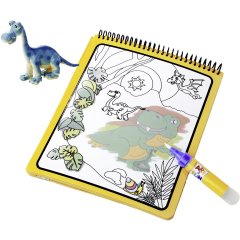 Набір для творчості Книжка-розмальовка Діно, з водяною ручкою, 3+ SIMBA TOYS 6334633