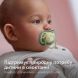 Набір пляшка для годування Avent Natural 125 мл, природній потік + Пустушка Ulta Air 0-6м SCD837/10