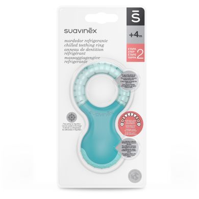 Прорізувач охолоджуючий бірюзовий Suavinex 400268/6, Блакитний