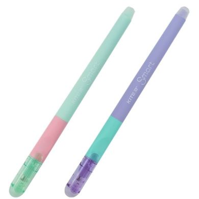 Ручка гелева пиши-стирай Smart 5, синя Kite K23-098-2