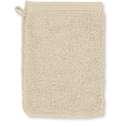 Рушник-рукавичка DELUX 15x21см (2шт), бежевий Tiseco 3509SAND