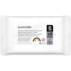 Серветки з антисептичним ефектом Suavinex 10 шт 401245, 10