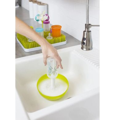 Сушарка для пляшечок Suds зелено-біла, Boon B11086, Зелений