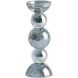 Свічник &Oslash;10x26,5 см ITINGA, скло, бульбашки, димчастий Light&Living 6073964