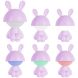 Світильник-нічник LED з акумулятором Cute Bunny,фіолетовий K25-316-1-5, Фіолетовий