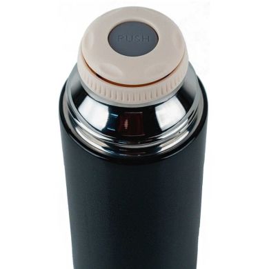 Термос Kite Pearl 350 мл, черный K24-302-1, Черный