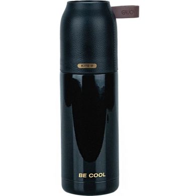 Термос Kite Pearl 350 мл, черный K24-302-1, Черный