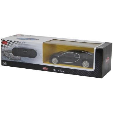 Автомобіль на радіокеруванні Bugatti Chiron 1:24 чорний 2,4 ГГц Rastar Jamara 405136