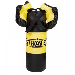 Боксерский набор желто-черный средний (2072) STRATEG 2072