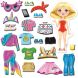 Игра настольная Vladi Toys магнитная Trendy girl VT3204-32