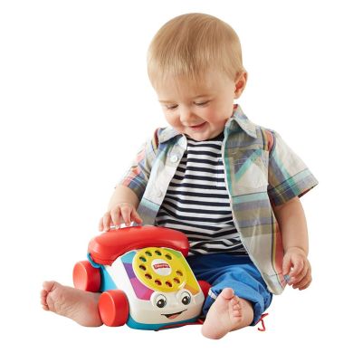 Іграшка на колесах Веселий телефон Fisher Price FGW66