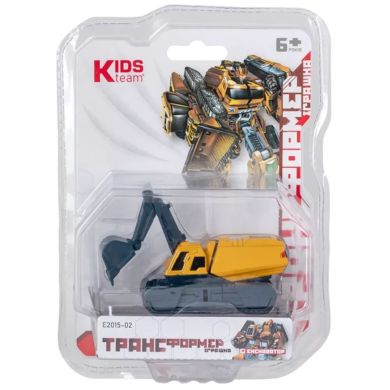 Іграшка-трансформер Екскаватор KIDS TEAM E2015-02
