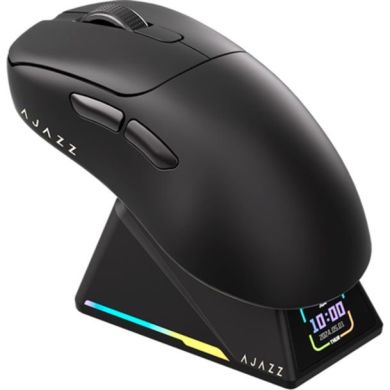 Ігрова бездротова миша Ajazz AJ179 APEX -3 Mod-Black-3950-8K Charging Dock