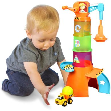 Ігровий набір Bb Junior Volvo Stacking Crane 16-88605