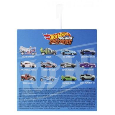 Инерционная машинка серии Pull-Back Speeders Hot Wheels (в ас.) HPR70