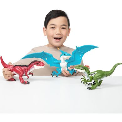 Интерактивная игрушка ROBO ALIVE серии Dino Action ТИРАНОЗАВР 7171