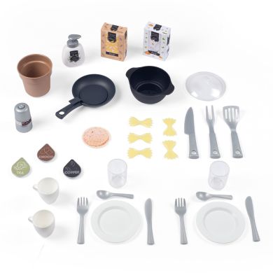 Інтерактивна кухня Лофт з кавоваркою, аксесуарами та звуковим ефектом, 3+ SMOBY TOYS 312600