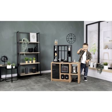 Інтерактивна кухня Лофт з кавоваркою, аксесуарами та звуковим ефектом, 3+ SMOBY TOYS 312600