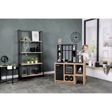 Інтерактивна кухня Лофт з кавоваркою, аксесуарами та звуковим ефектом, 3+ SMOBY TOYS 312600