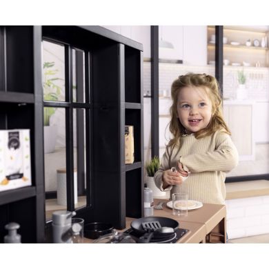 Інтерактивна кухня Лофт з кавоваркою, аксесуарами та звуковим ефектом, 3+ SMOBY TOYS 312600