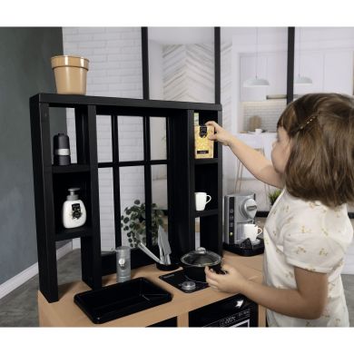 Інтерактивна кухня Лофт з кавоваркою, аксесуарами та звуковим ефектом, 3+ SMOBY TOYS 312600