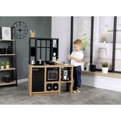 Інтерактивна кухня Лофт з кавоваркою, аксесуарами та звуковим ефектом, 3+ SMOBY TOYS 312600