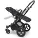Коляска 2в1 Bugaboo Cameleon 3 plus Black/Black-Fresh White, колір чорний 230162FW01