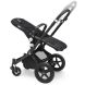 Коляска 2в1 Bugaboo Cameleon 3 plus Black/Black-Fresh White, колір чорний 230162FW01