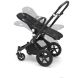 Коляска 2в1 Bugaboo Cameleon 3 plus Black/Black-Fresh White, колір чорний 230162FW01