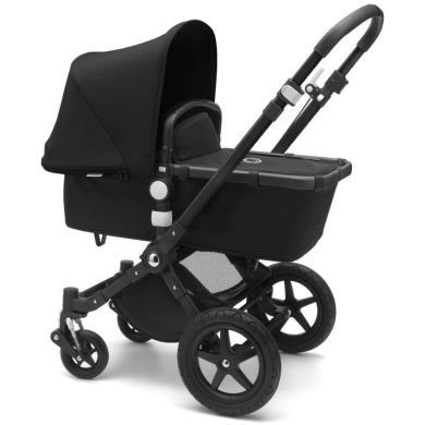 Коляска 2в1 Bugaboo Cameleon 3 plus Black/Black-Fresh White, колір чорний 230162FW01