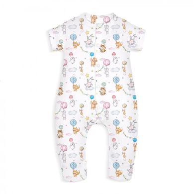 Комбінезон відкрита ніжка короткий рукав 3-6 місяців My Little Pie Cute zoo/K061