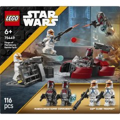 Конструктор LEGO Star Wars Бойовий комплект &laquo;Облога Мандалора&raquo; 75449