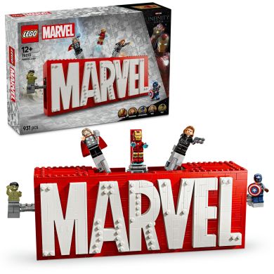 Конструктор Логотип и минифигурки MARVEL LEGO Super Heroes 76313