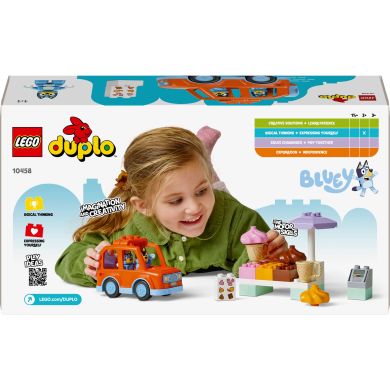 Конструктор Путешествие с мороженым из Блуи LEGO DUPLO 10458