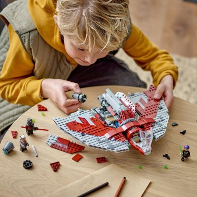 Конструктор Шатл джедаїв T-6 Асоки Тано LEGO Star Wars 601 деталь 75362