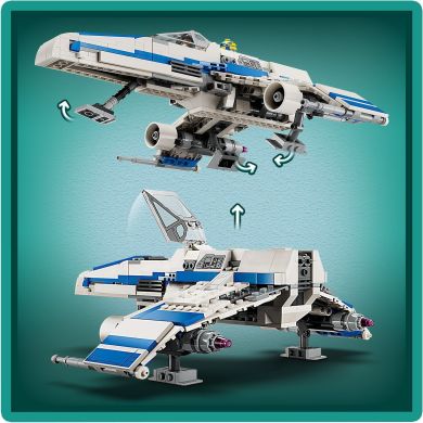 Конструктор Винищувач Нової Республіки &laquo;E-Wing&raquo; проти Зоряного винищувача Шин Хаті LEGO Star Wars 75364