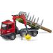 Машинка игрушечная Лесовоз MB Arocs с манипулятором Bruder 03669
