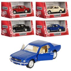 Машинка KT Ford 5351 W инерционная, металл, 1:36, открывается дверь, 4 цвета, кор., 16-7,5-8 см.