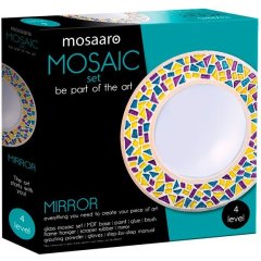 Набір для творчості Mosaaro Кришталеве скло мозаїка Дзеркало MA4004