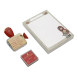 Набір з печаткою і блокнотом Santoro Little Red Riding Hood 865GJ01