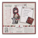 Набор с печатью и блокнотом Santoro Little Red Riding Hood 865GJ01