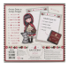 Набір з печаткою і блокнотом Santoro Little Red Riding Hood 865GJ01