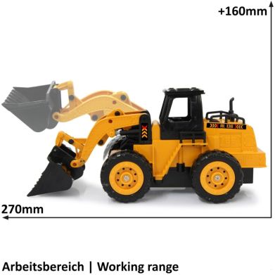 Навантажувач Loader RL136 1:36 2,4GHz, жовтий Jamara 410150