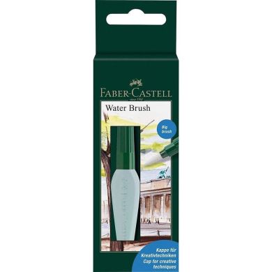 Пензлик з резервуаром для води Faber-Castell Water Brush Broad (широка), об'єм води 6 мл 32076 185106