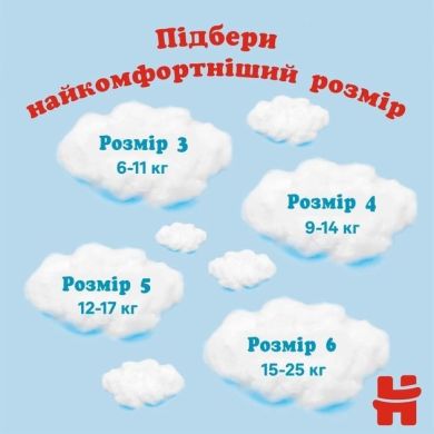 Подгузники-трусики Huggies Pants 6 Boy 17-22 кг 30 шт 2558181/2558641 5029053564302, XXL