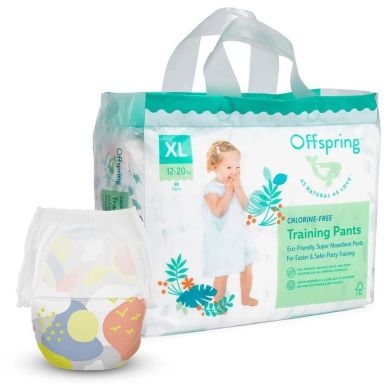 Підгузки-трусики Offspring розмір XL, 12-20 кг, 30 шт, Небо Offspring DP-OI-FAP-XL30P-SKY